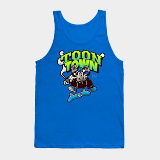 Luminous Skates of Toon Town YXE Tank Top